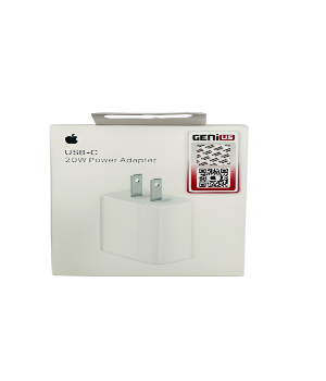USB‑C 20W Power Adapter (Genius, US 2‑Pin Plug)