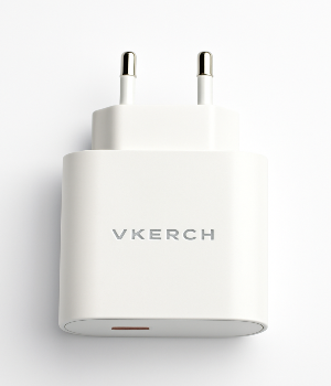 Vkerch Super Fast 27W Charger | Dual-Port (EU Plug)
