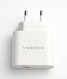 Vkerch Super Fast 27W Charger | Dual-Port (EU Plug)