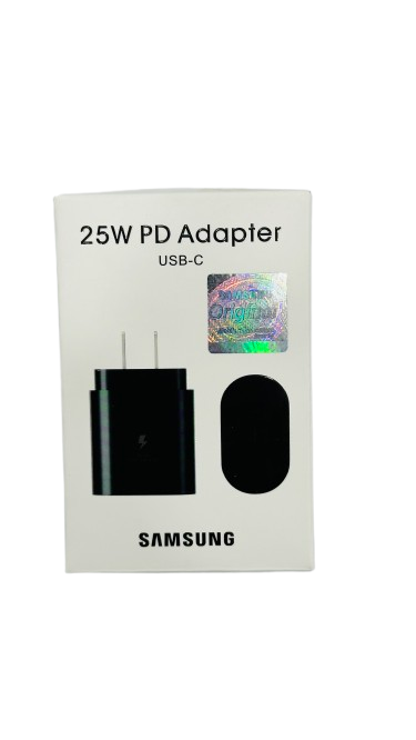 Samsung 25W USB‑C PD Adapter (US 2‑Pin)