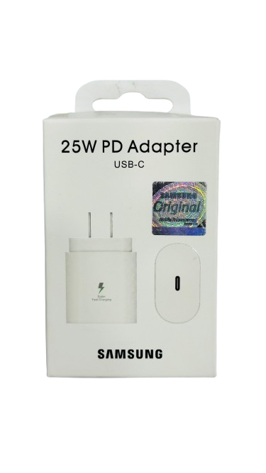 Samsung 25W USB‑C PD Adapter (US 2‑Pin)